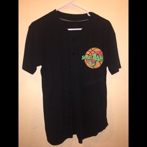 Space jam baseball jersey